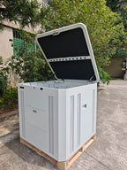 Generator Box, Generator Quiet Box Interior Space: 39.4" x 35" x 35.5", with Ventilation, Heat Dissipation and Impact Resistance - Patented Design