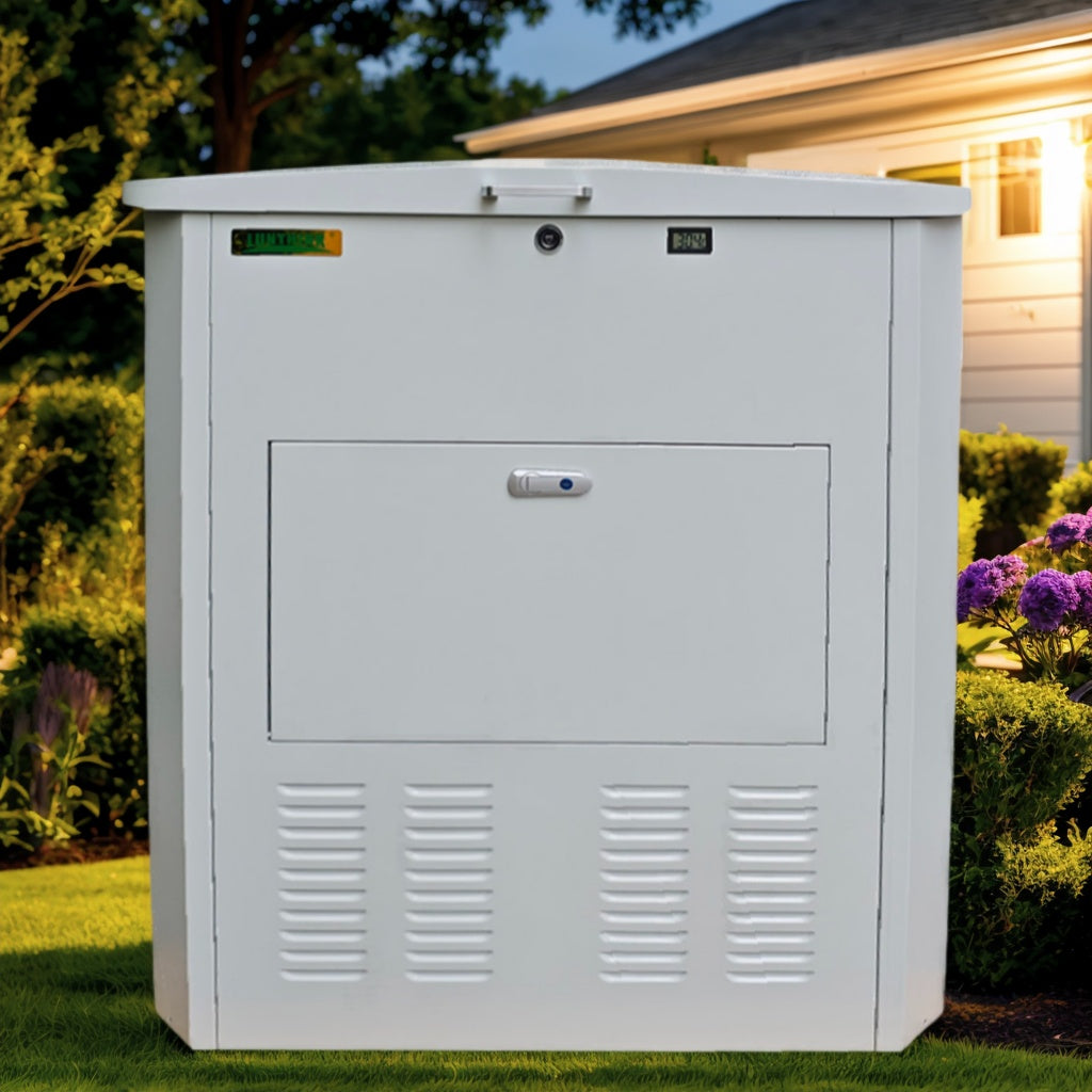 Generator Box, Generator Quiet Box Interior Space: 43" x 34" x 40", with Ventilation,Suitable for installing generators within 16,000 watts.， Heat Dissipation and Impact Resistance - Patented Design