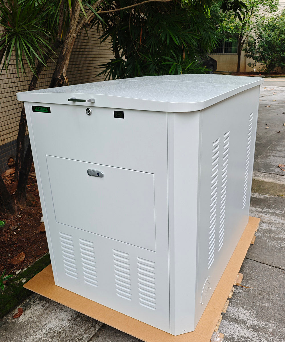 Generator Box, Generator Quiet Box Interior Space: 43" x 34" x 40", with Ventilation,Suitable for installing generators within 16,000 watts.， Heat Dissipation and Impact Resistance - Patented Design
