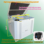 Generator Box, Interior Space: 39.4" x 35" x 35.5"