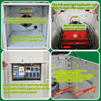 Generator Box, Interior Space: 39.4" x 35" x 35.5"