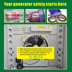 Generator Box, Interior Space: 39.4" x 35" x 35.5"